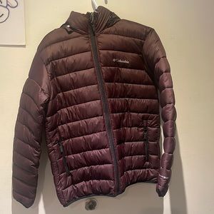 Columbia 650 Brown Puffer Jacket